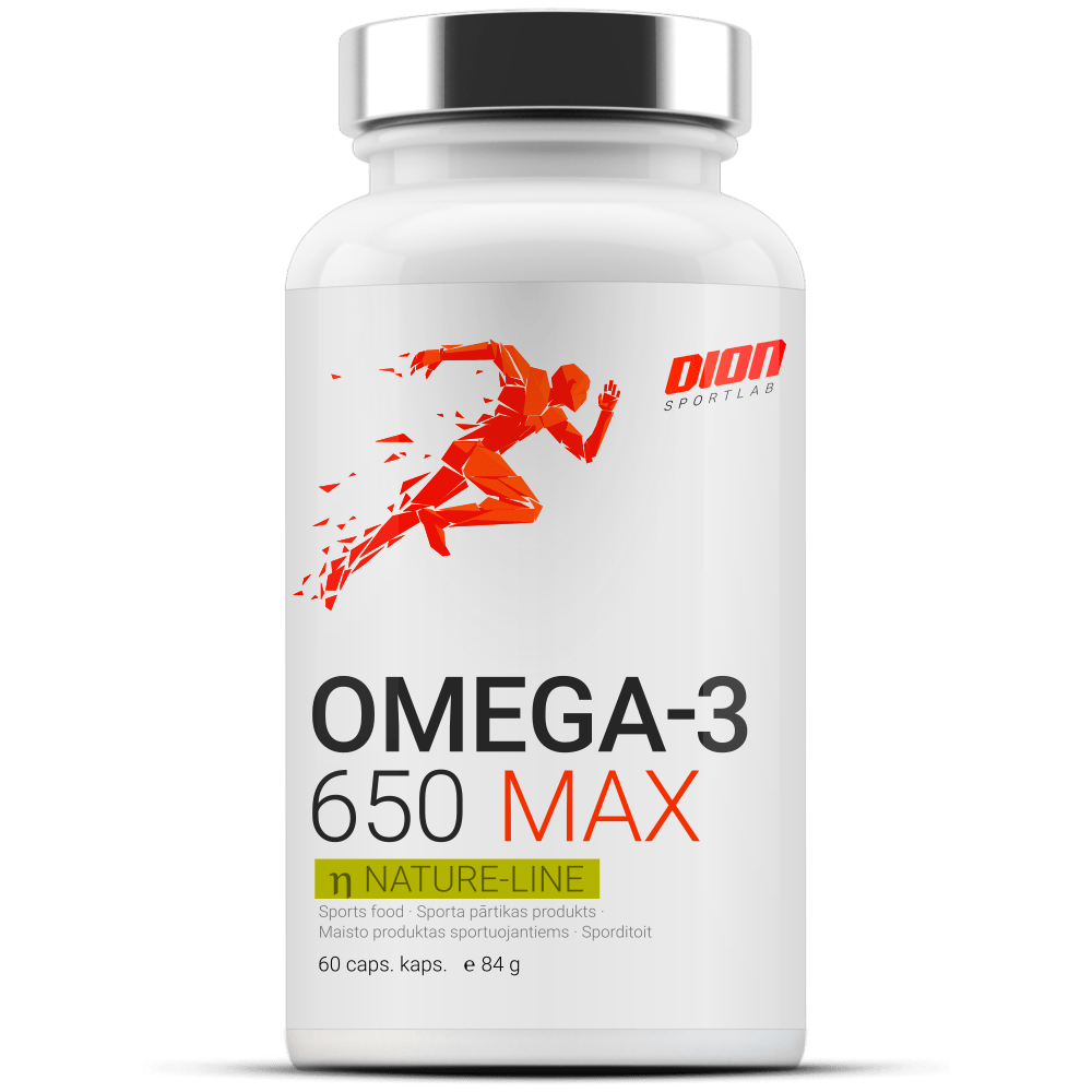 OMEGA-3 MAX 650 1000 mg Концентрат рыбьего жира (65% Omega-3)